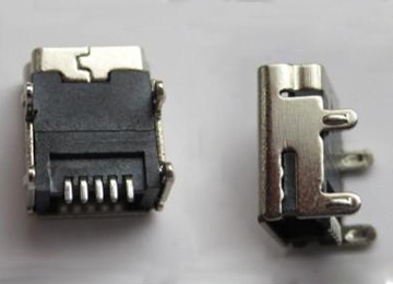 MINI-USB-5PIN-四脚插板