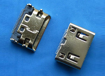 mini-HDMI-插板3.5－斜口